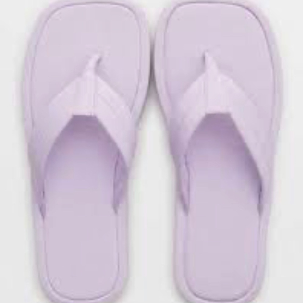 aerie Lilac Women's Flip Flop Sandals